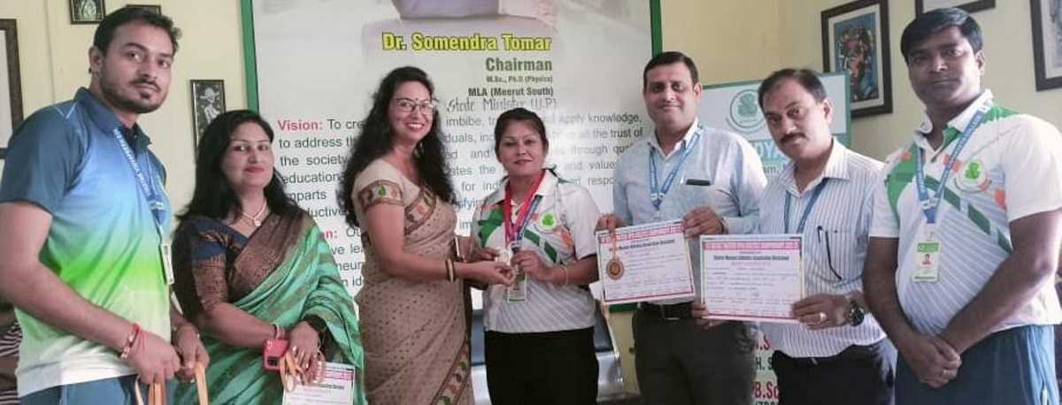 राधा चैधरी ने 4 गोल्ड मैडल जीत कर लहराया परचम